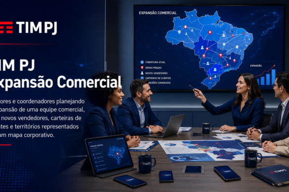 TIM para empresas na expansão de equipes comerciais