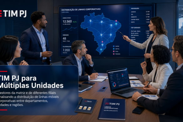 Plano TIM empresarial para empresas com várias unidades