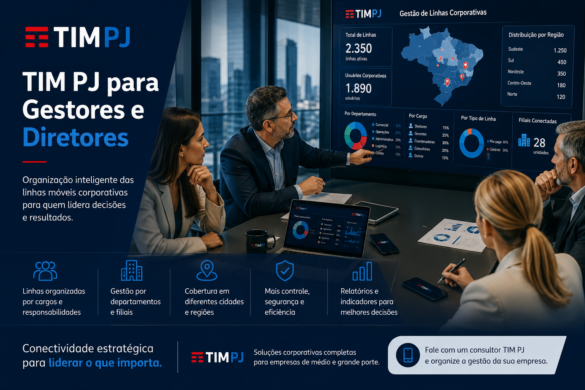 TIM Black Empresa para gestores e diretores