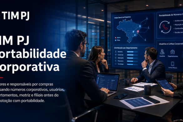 TIM Empresa Contratação com Portabilidade Corporativa