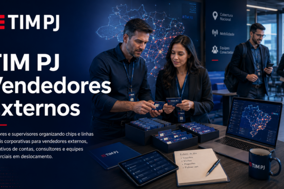 Chip Empresarial TIM para Vendedores Externos