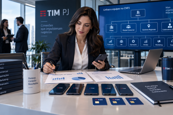 TIM Empresarial: guia para organizar linhas, equipes e comunicação no CNPJ